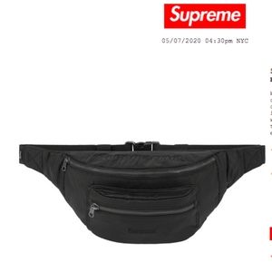 Supreme Black waist bag